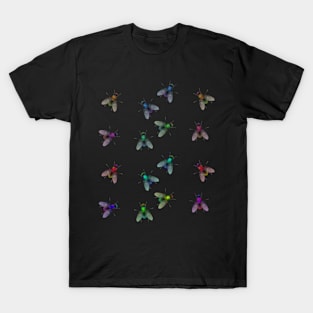 Colorful Fly Everywhere T-Shirt